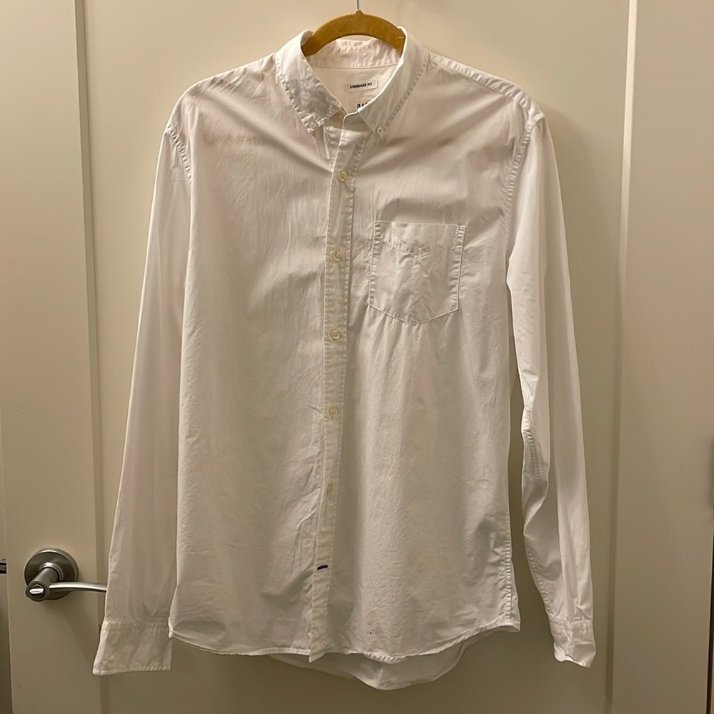 Crisp White Dress Shirt